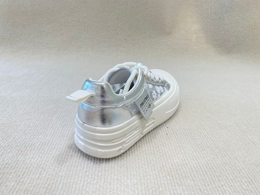 Pearl Flower Womens Leather Casual Shoes Breathable Soft And Heightening