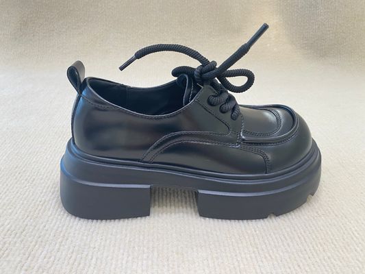 모든 검은색 蕾丝  Mule Shoes Loafers